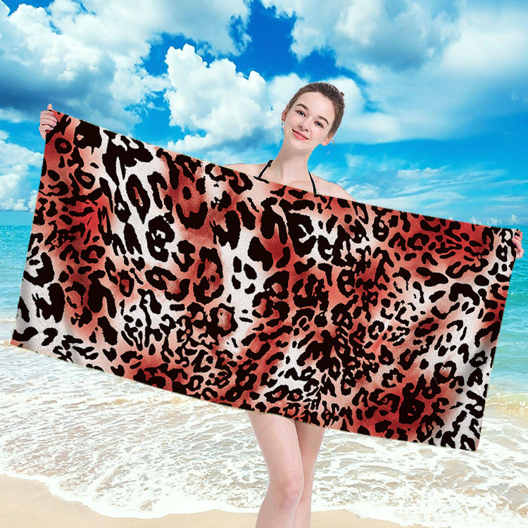 Printed Microfiber Towel - Ideal for Outdoor Activities