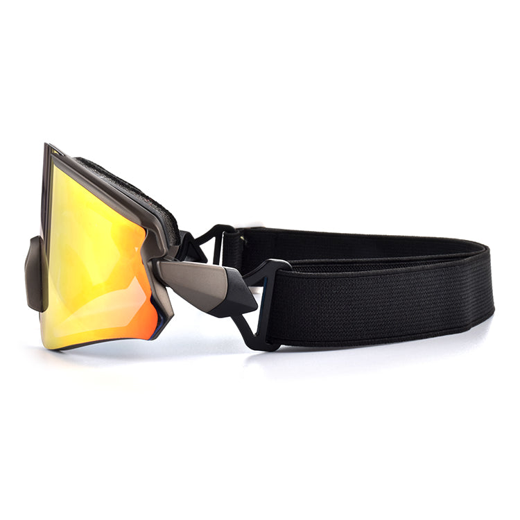 ski goggles and cycling sunglasses