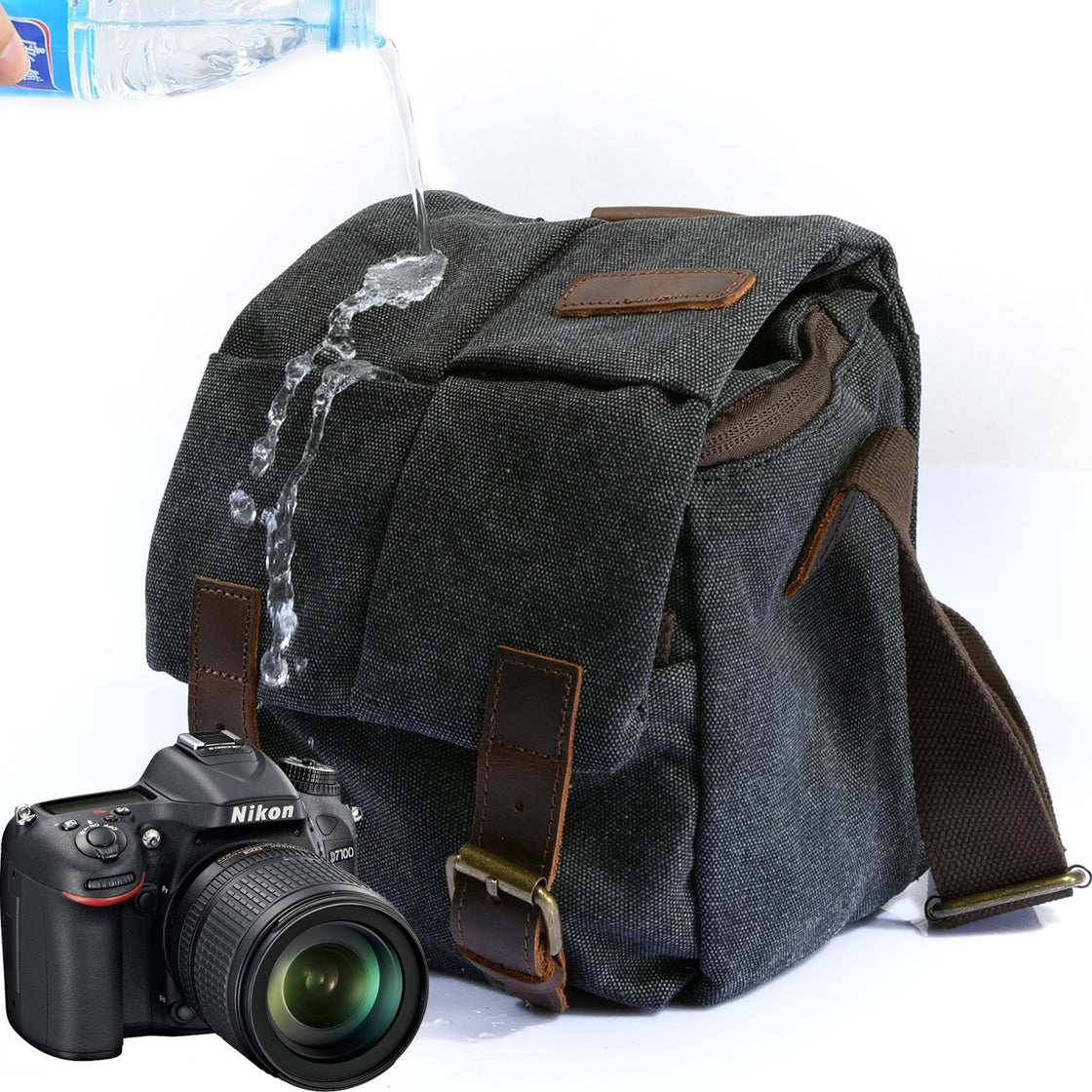 One-shoulder Waterproof Camera Bag