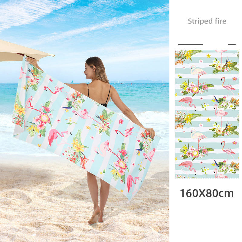 Double Sided Printed Beach Towel