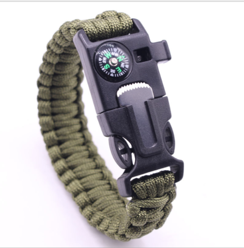 Tactical Emergency Gear Kit Bracelet