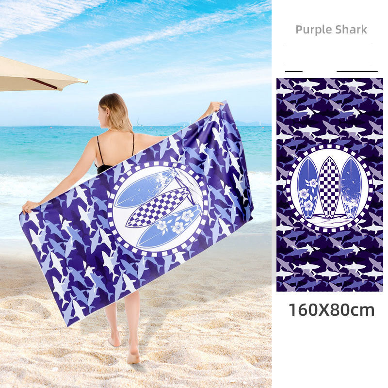 Double Sided Printed Beach Towel