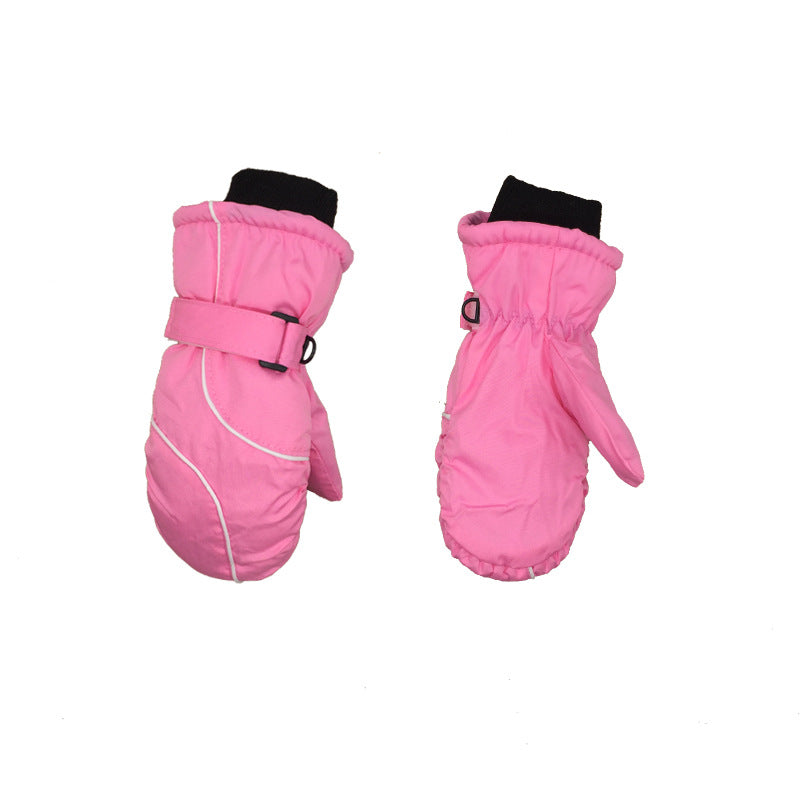 Durable and Water-Resistant Ski Gloves for Kids with Multiple Sizes