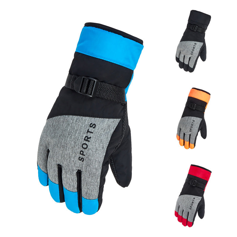 Warm and Insulated Ski Gloves for Men