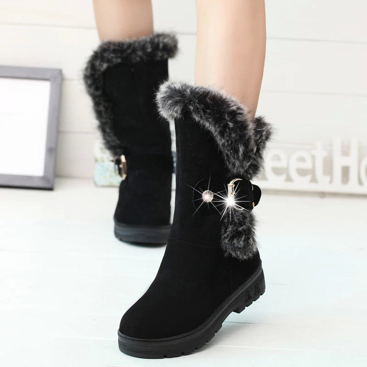 Casual Warm Winter Snow Boots Women