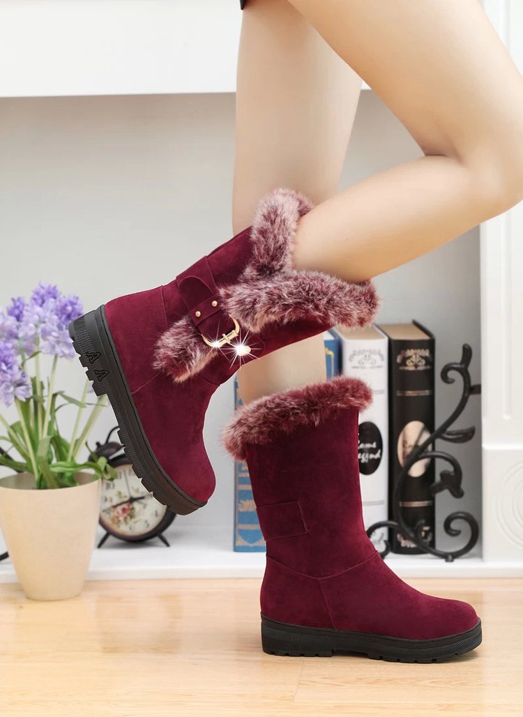 Casual Warm Winter Snow Boots Women