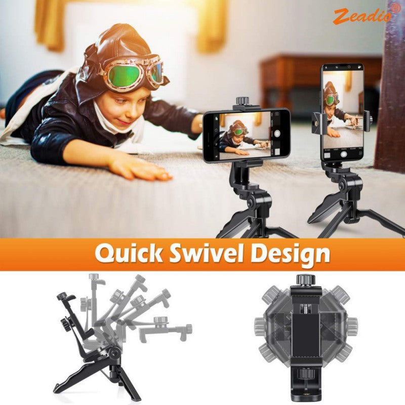 Versatile Phone Tripod and Selfie Stick for Apple Users