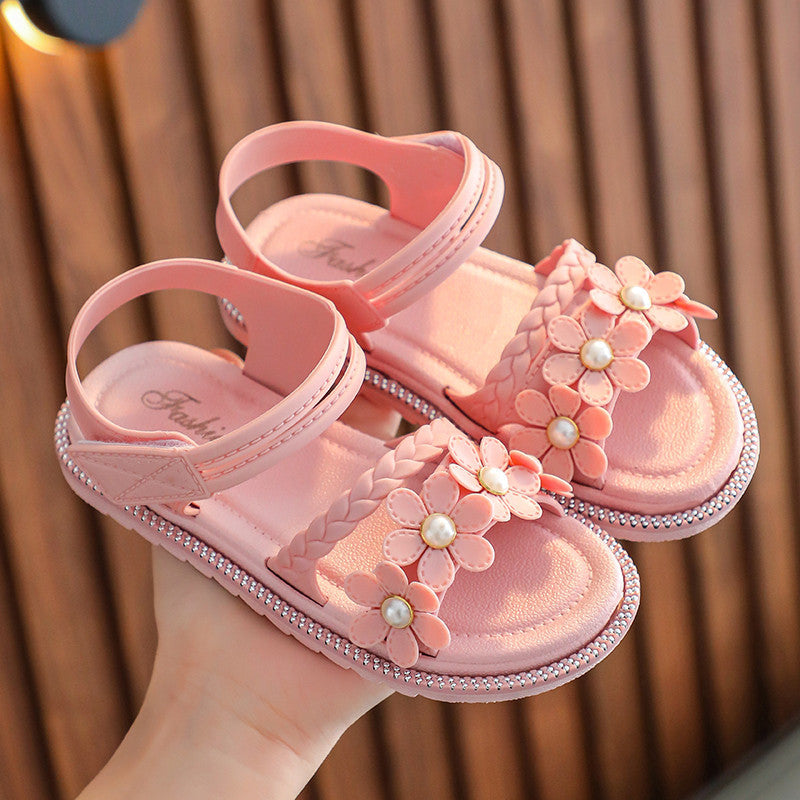 Toe Non-slip Breathable Soft Bottom Casual Children's Beach Sandals