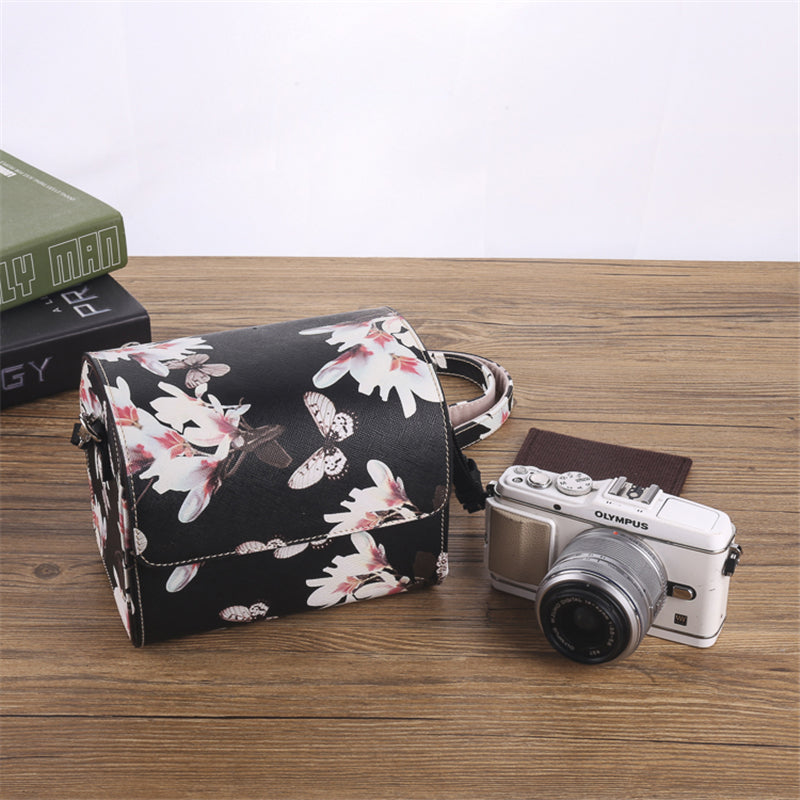 Stylish Printed Camera Bag