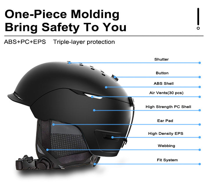   Warm and Comfy Ski Helmet 