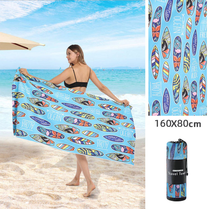 Double Sided Printed Beach Towel