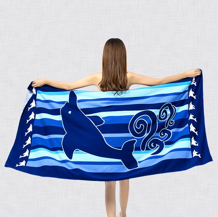 Printed Beach Towel -Lightweight