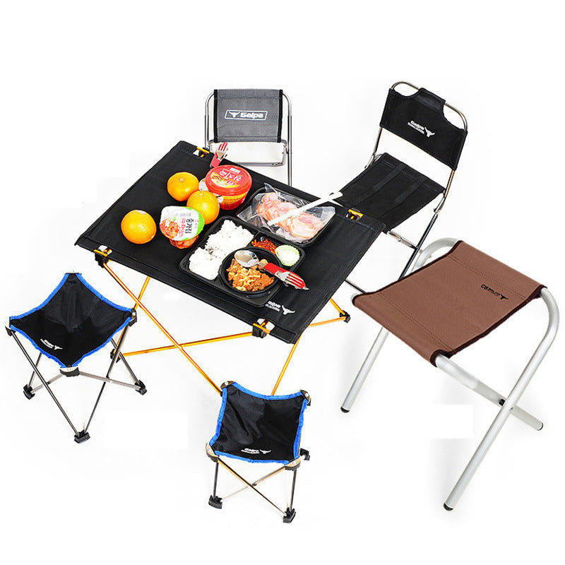 aluminum travel table