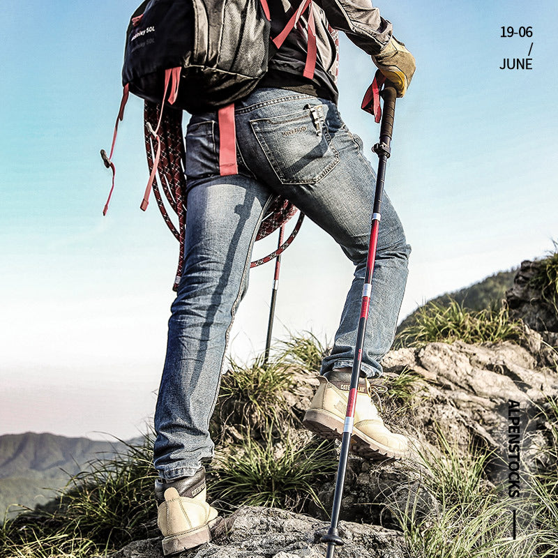 Ultralight and foldable Carbon Trekking Poles