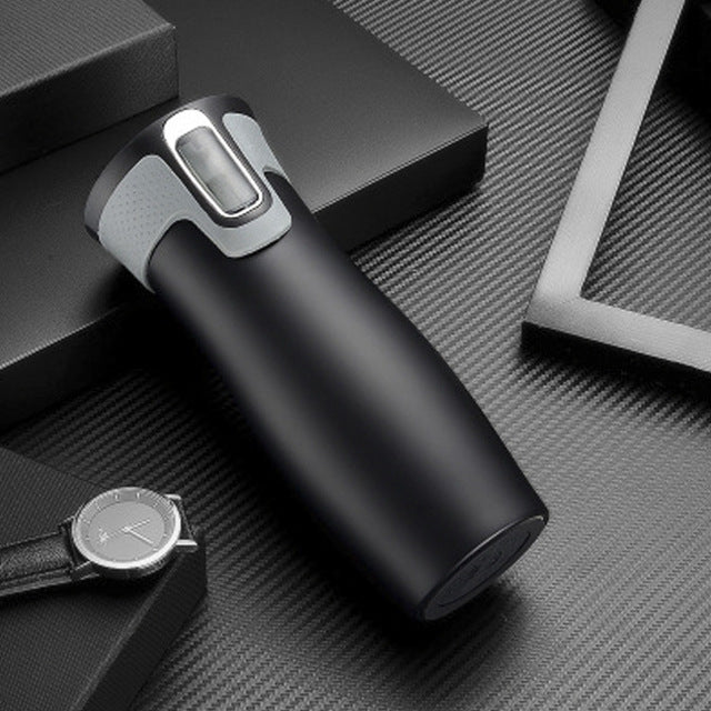 Leak-Proof Stainless Steel Water Flask with Thermal Tea Bottle and Vacuum Insulation