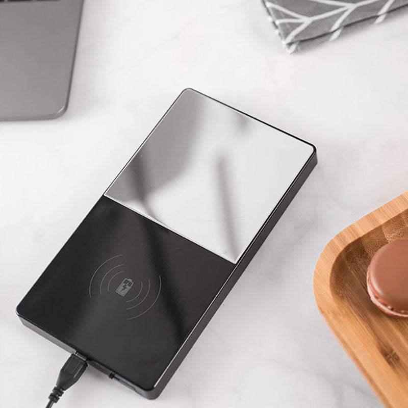 2 in 1 Heating Mug Cup Warmer with Electric Wireless Charger for Home and Office Use