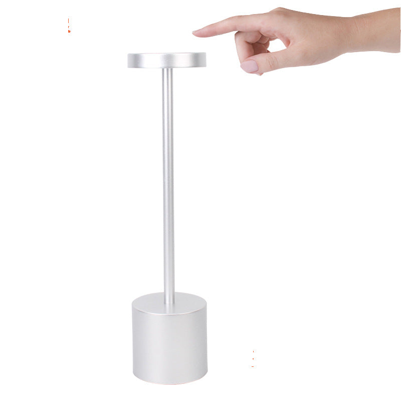 Waterproof Rechargeable LED Desk Lamp with Touch Dimming