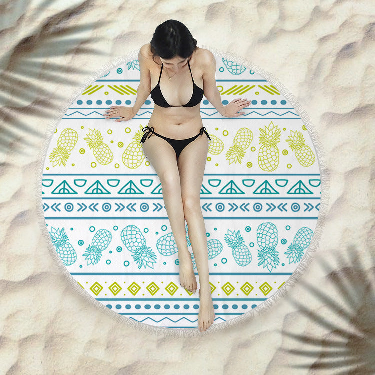 Round Beach Towel 