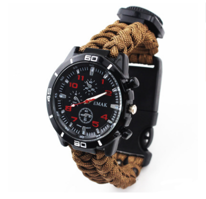 Multi-functional Survival Bracelet Watch