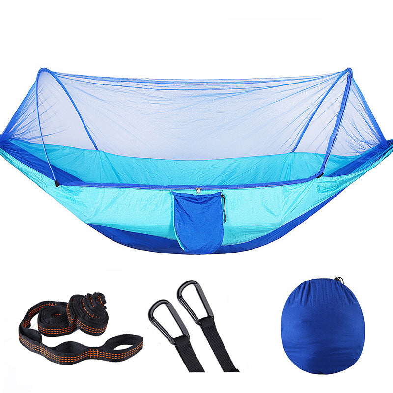 2 Person Outdoor Hammock with Mosquito Net - Relax and Sleep Bug-Free