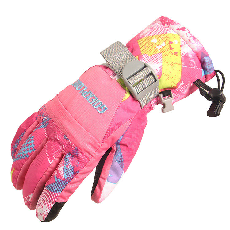 Spot Ski Gloves - Touch Screen, Waterproof, Thickened and Warm