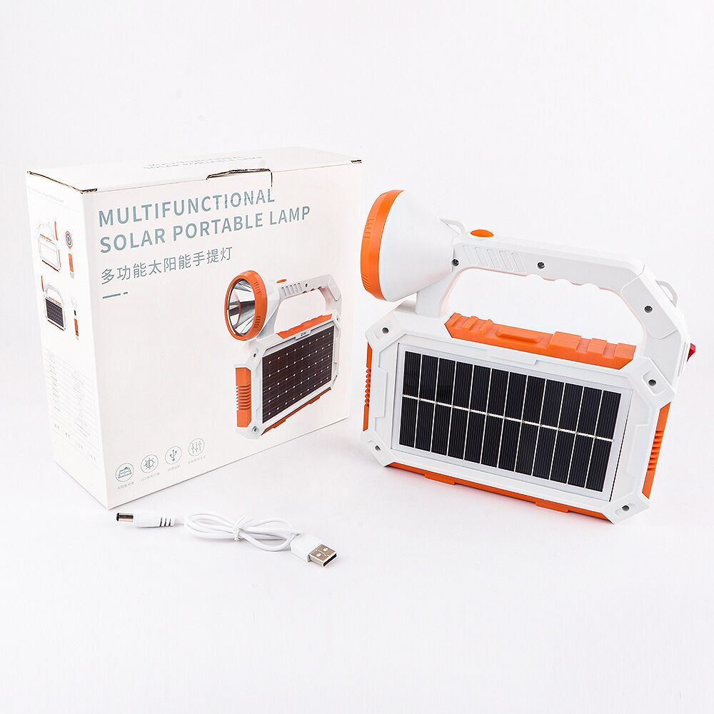 Multi-functional Solar LED Searchlight