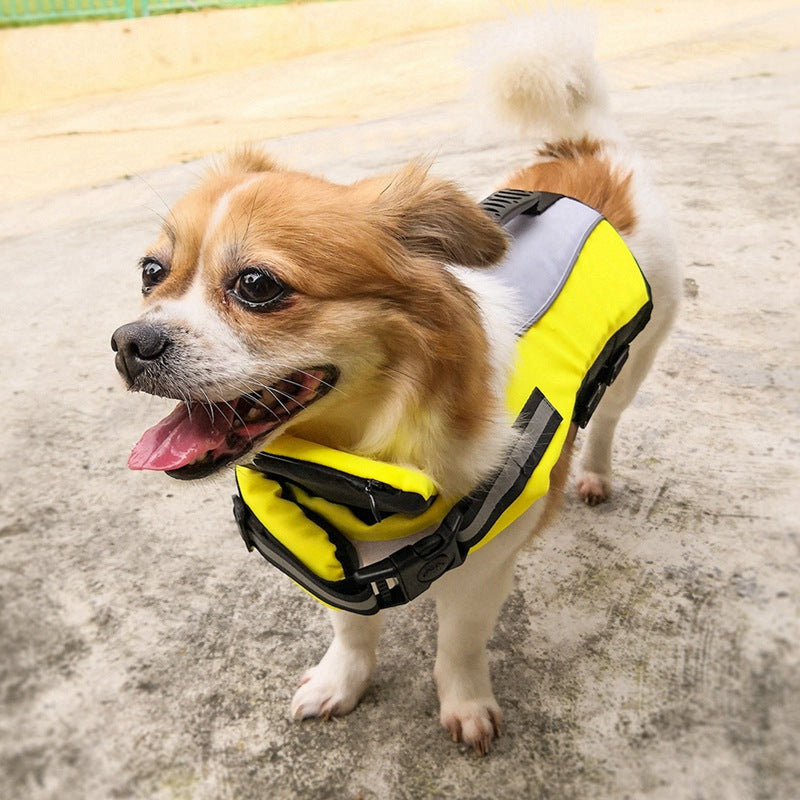 Pet Reflective Airbag Nylon Life Jacket