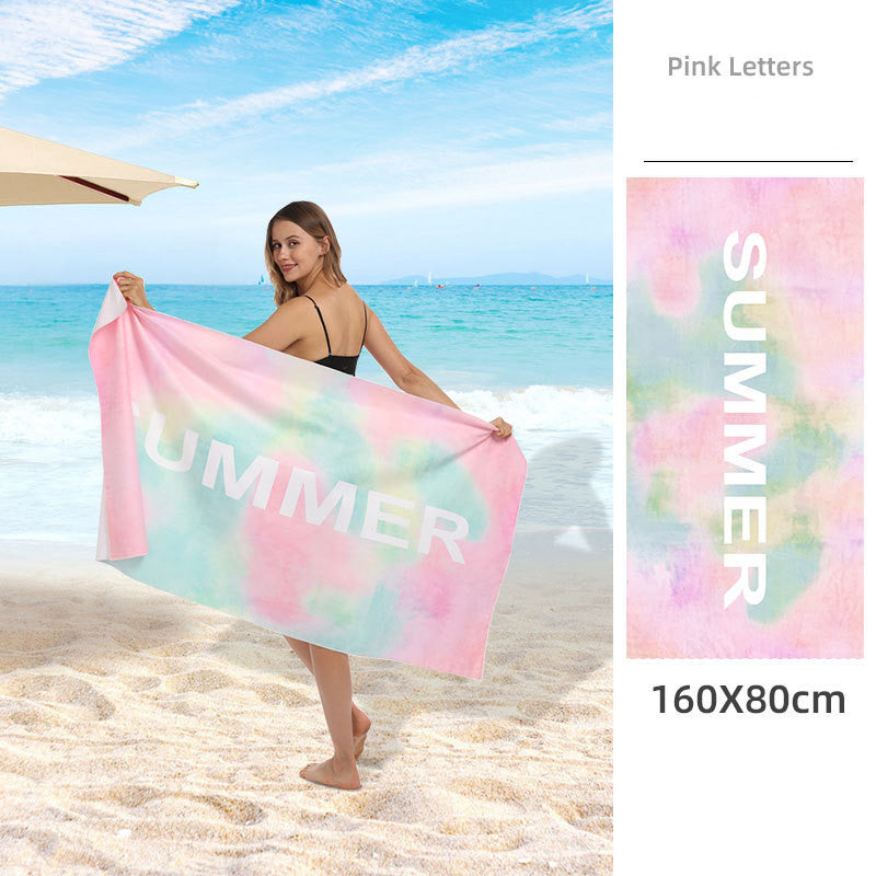 Double Sided Printed Beach Towel