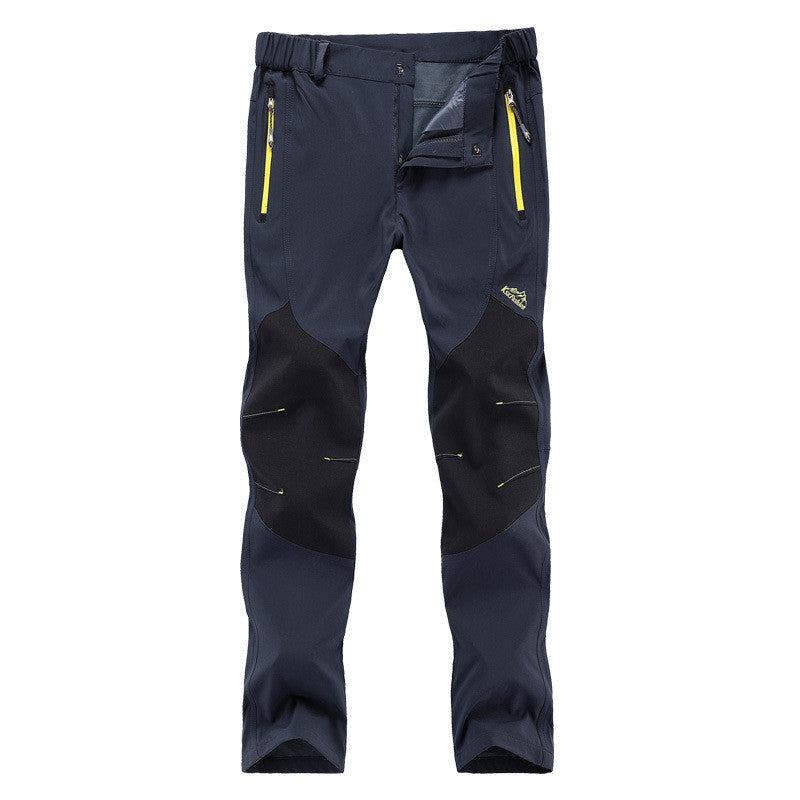 Breathable Big Men's Hiking Pants with Quick-Dry Technology for Summer