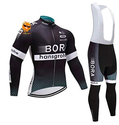 Fleece cycling clothing autumn and winter cycling clothing