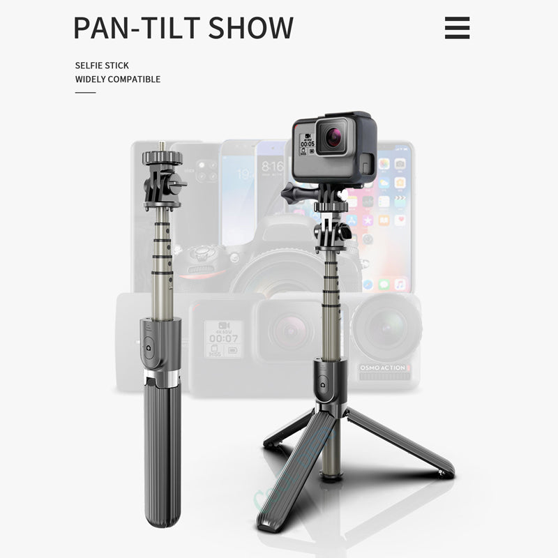 Apple-Compatible Tripod Selfie Stick