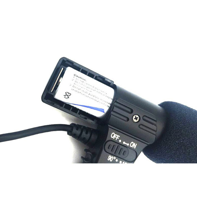 Shotgun Microphone for DSLR Camera Photography with Super-cardioid Pickup Pattern