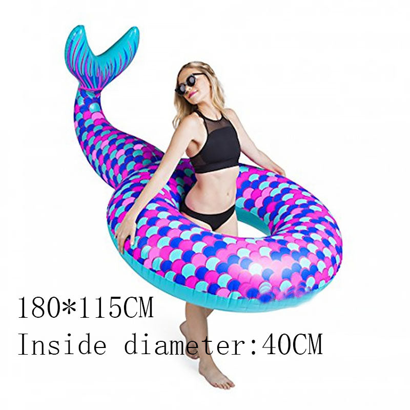 Inflatable Mermaid Pool Float