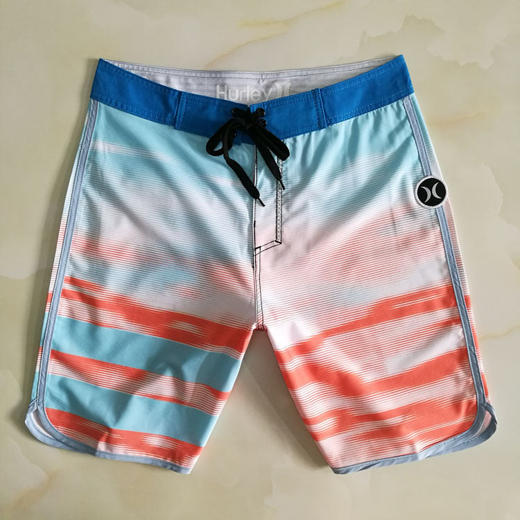 Men's Beach Shorts, Quick-drying Loose Color Surfing Shorts