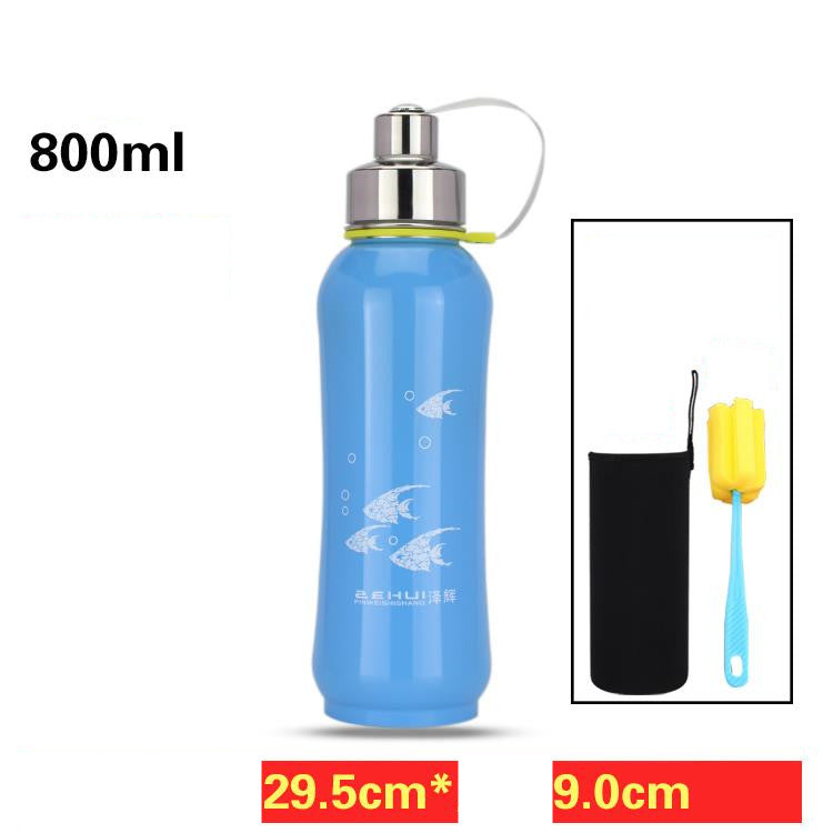 18oz Stainless Steel Water Bottle with Vacuum Insulation for All-Day Hydration