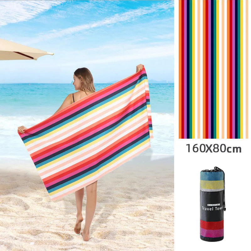 Microfiber bath towel