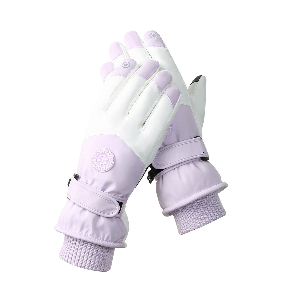 Men's And Women's Outdoor Cycling Can Touch The Screen Warm Plus Velvet Gloves