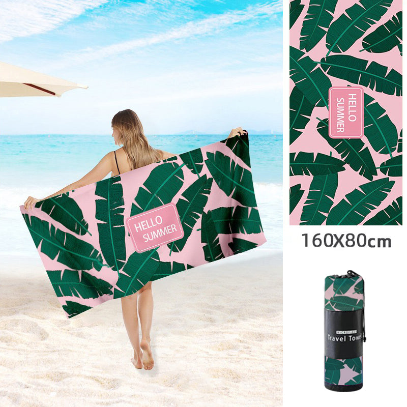 Double Sided Printed Beach Towel