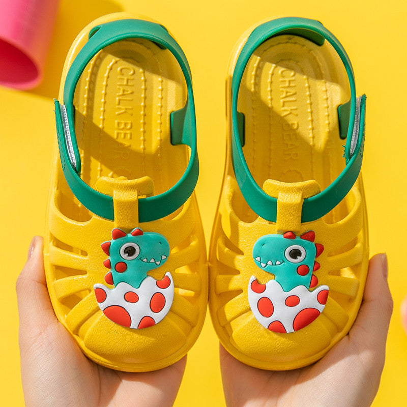 Boys Beach Shoes Female Baby Plastic Jelly Sandals