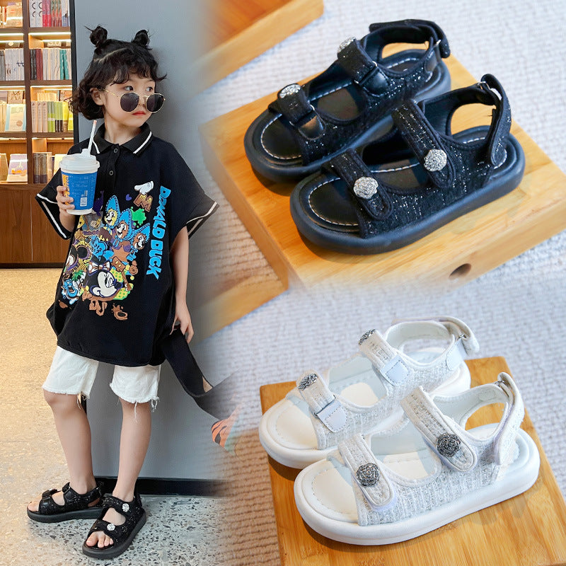 Girls Fashion Casual Non-Slip Beach Sandals