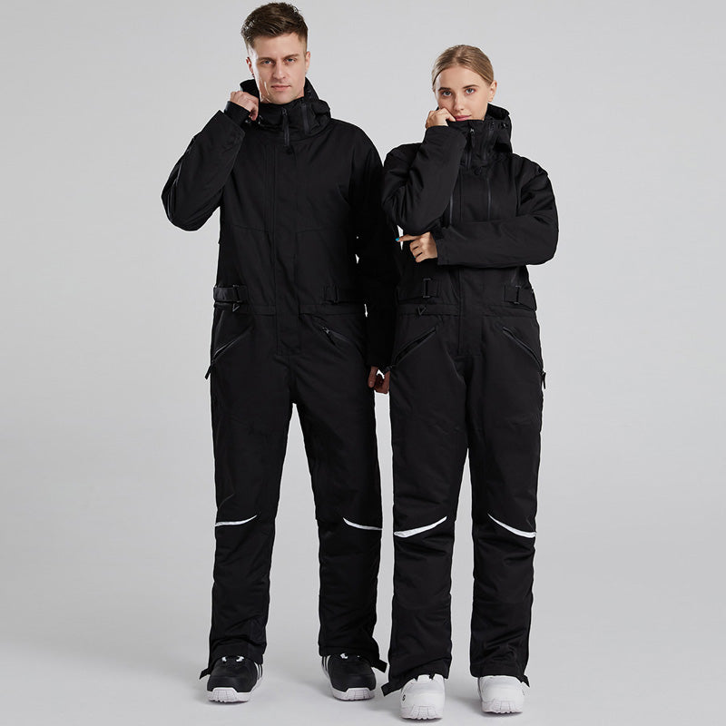 Versatile Ski Suit for Single and Double Boarding