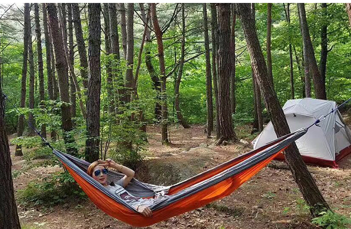 Compact Ultralight Hammock for Outdoor Adventures and Relaxation