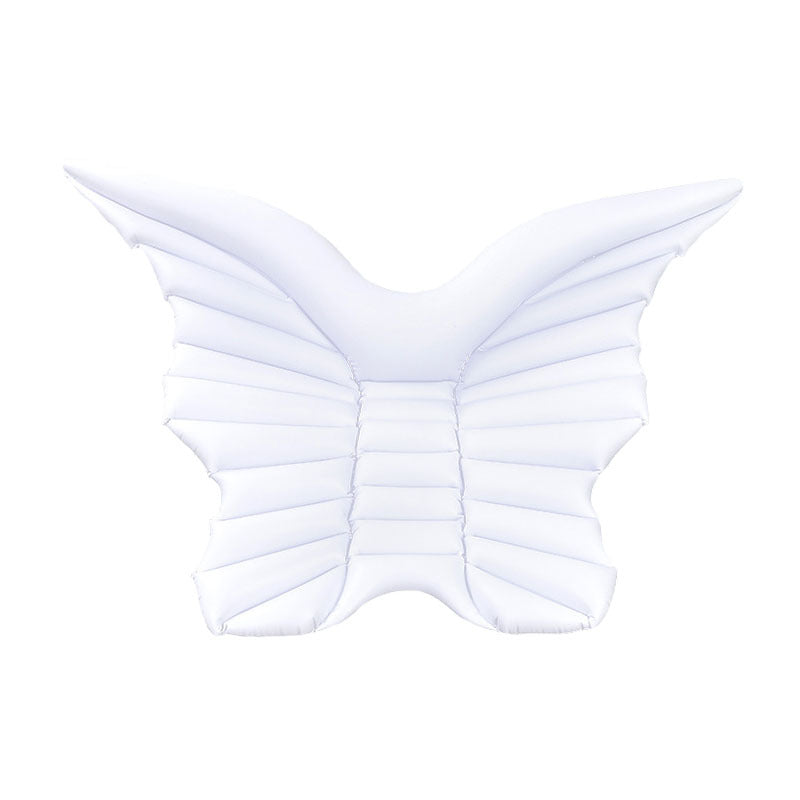 White colored Angel Wings Floating Row