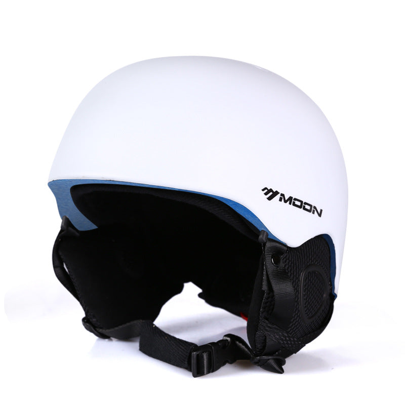 Lightweight Ski Helmet with Integrated Protective Gear