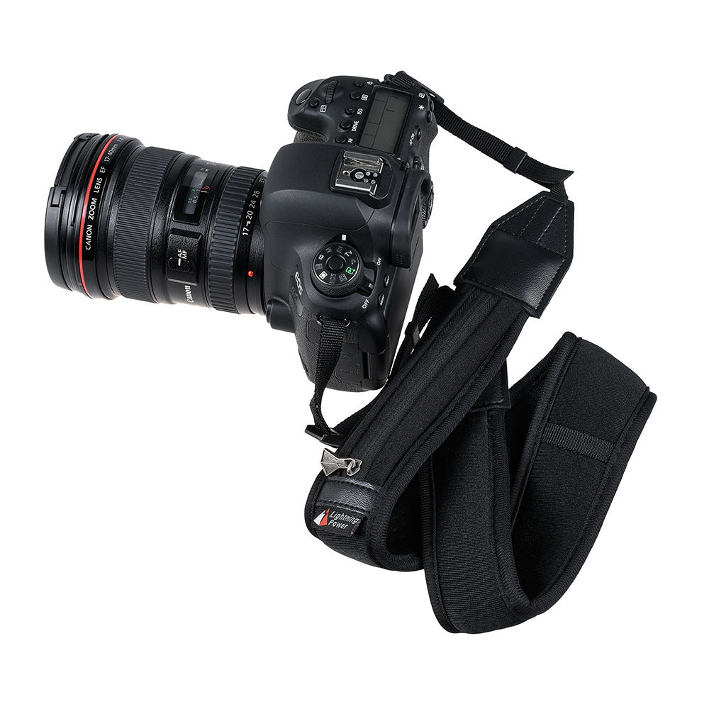 Nylon Camera Strap with zipper