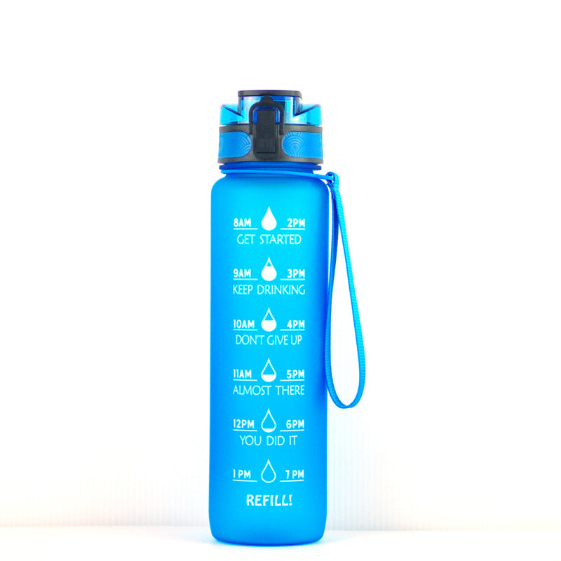  1000ml Water Bottle with Easy-to-Clean Infuser and Cute Kawaii Design