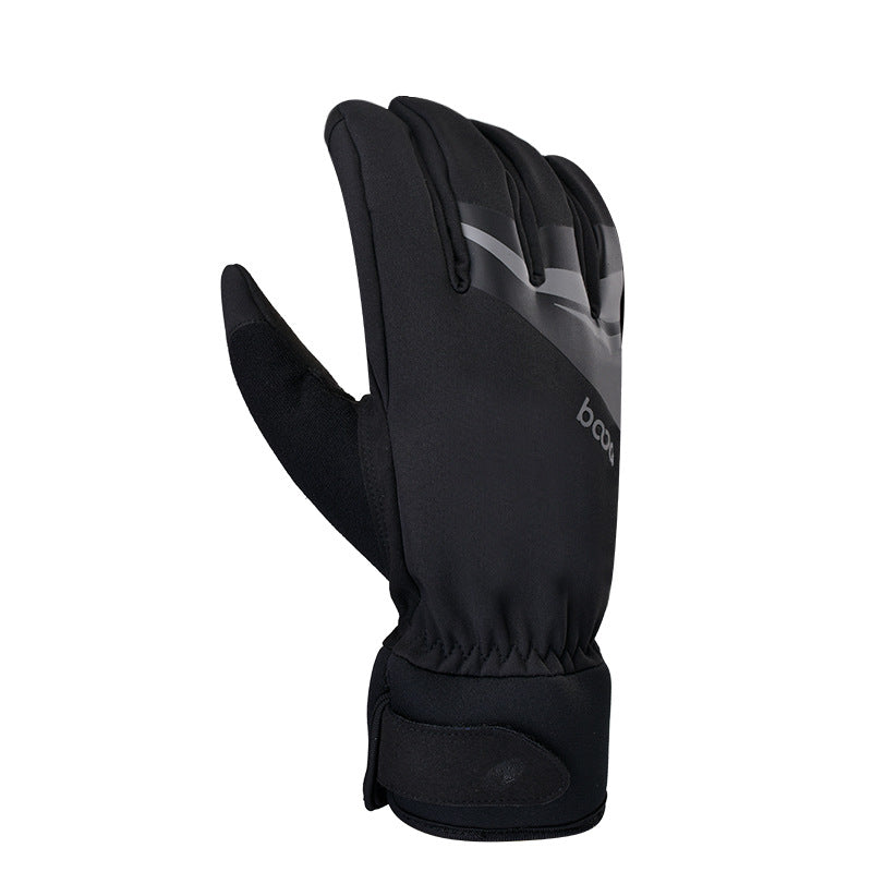 All-Weather Ski Gloves with Shock Absorption and Waterproofing