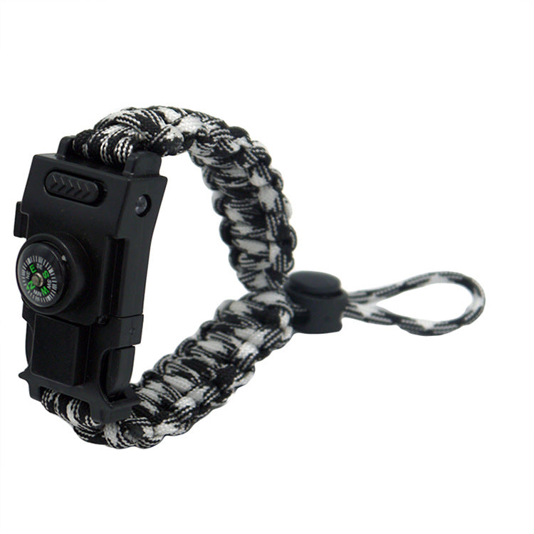 Camping survival bracelet