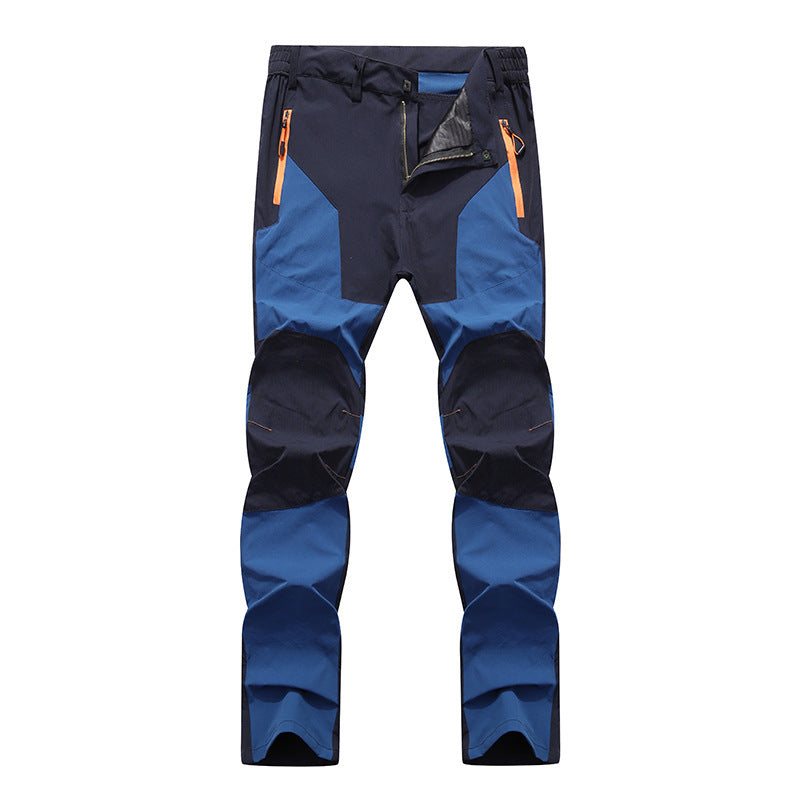 Windproof and Waterproof Stretch Trousers for Men's Outdoor Activities