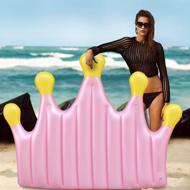 Crown Shaped Water Inflatable Bed -Stylish